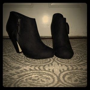 Madden Girl Black Booties